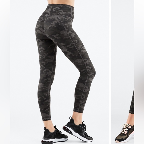 Fabletics Camo Print Powerhold Leggings - Picture 5 of 7